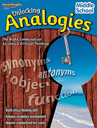 Unlocking Analogies Reproducible Middle School