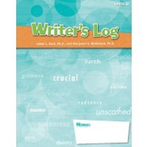 Elements of Reading: Writer's Log Refill Package (25) Grade 5 Level E (Erp Vocabulary)