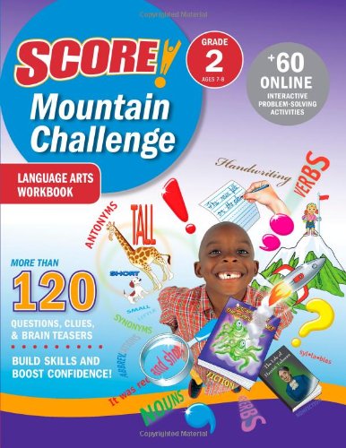 SCORE! Mountain Challenge Language Arts Workbook, Grade 2 (Ages 7-8)