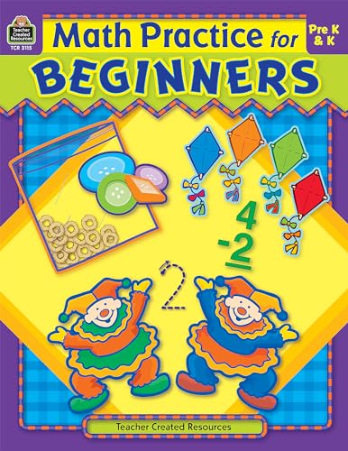 Math Practice for Beginners: Pre K-k