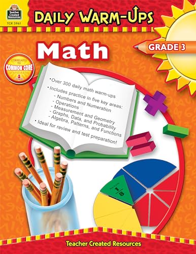 Daily Warm-Ups: Math, Grade 3: Math, Grade 3