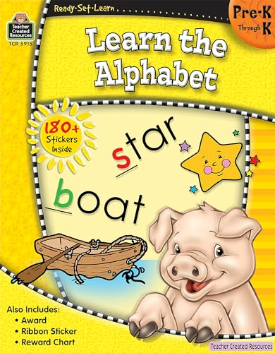 Ready-Set-Learn: Learn the Alphabet Prek-K