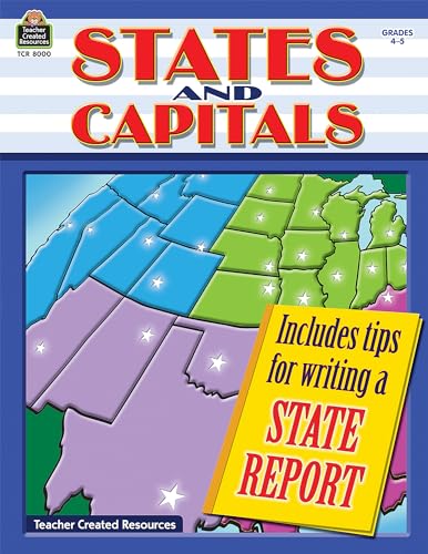States and Capitals Grades 4-5