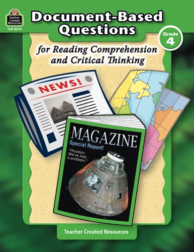 Document-Based Questions for Reading Comprehension and Critical Thinking