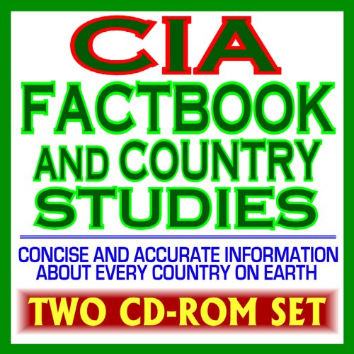 CIA World Factbook plus Library of Congress Country Studies - Updated Official Guide to the World, with Authoritative Country Profiles and Data (Two CD-ROM Set)