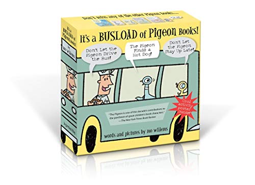 It's a Busload of Pigeon Books!