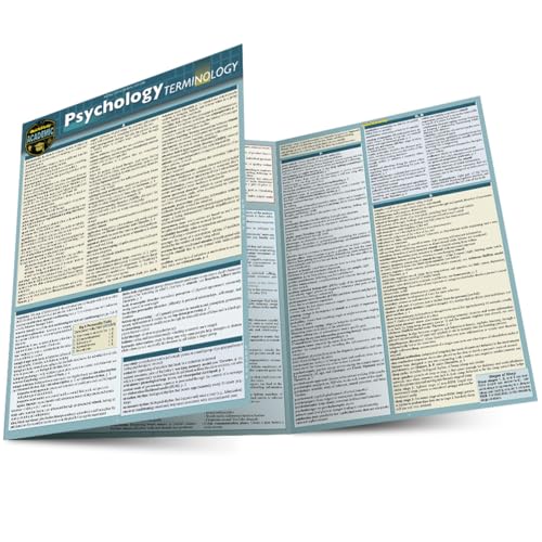 Psychology Terminology: a QuickStudy Laminated Reference Guide (QuickStudy Academic)