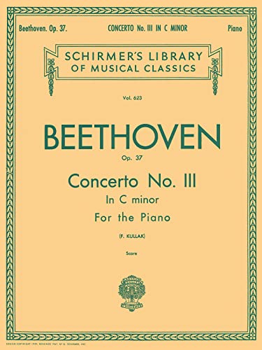 Concerto No. 3 in C Minor, Op. 37 (2-piano score): Schirmer Library of Classics Volume 623 National Federation of Music Clubs 2024-2028 Piano Duet (Schirmer's Library of Musical Classics, 623)