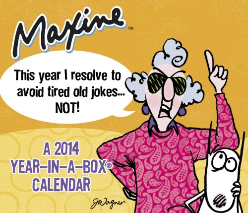 Maxine 2014 Year-in-a-Box Calendar