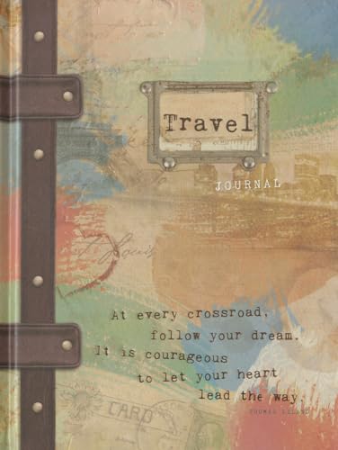 Travel Journal (Hardcover) – 160 Blank Lined Pages, 6” x 0.4” x 8” – Perfect Gift for Birthdays, Holidays, an Upcoming Trip, and More