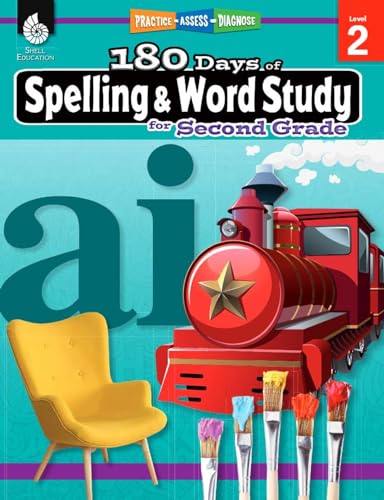 180 Days™: Spelling and Word Study for Second Grade: Practice, Assess, Diagnose