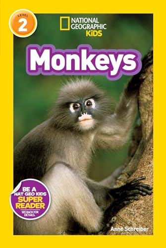 National Geographic Kids Readers: Monkeys (National Geographic Kids Readers: Level 2)