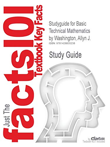 Outlines & Highlights for Basic Technical Mathematics With Calculus