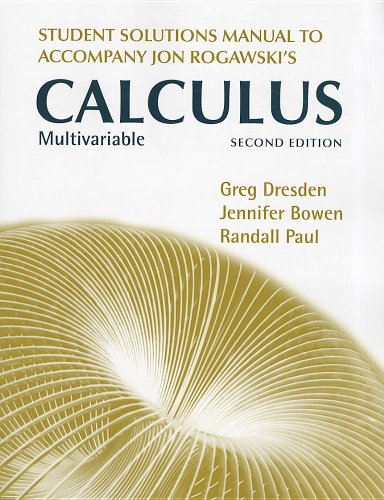 Multivariable Calculus