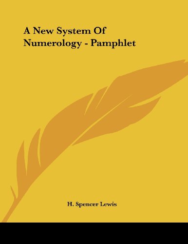 A New System of Numerology