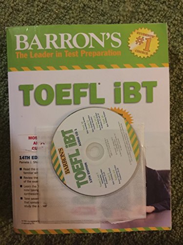 Barron's TOEFL iBT with Audio Compact Discs (Barron's Toefl Ibt (Book & CD-Rom))