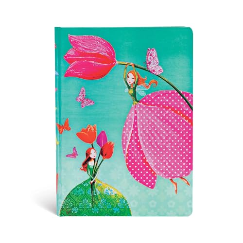 Joyous Springtime Midi Lined Hardcover Journal, 176pg, 85GSM by Paperblanks (Mila Marquis Collection)