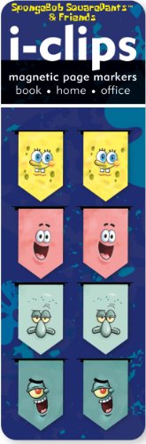 SpongeBob SquarePants i-Clips Magnetic Bookmarks
