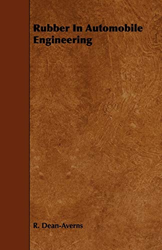 Rubber in Automobile Engineering