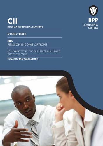 CII - J05 Pension Income Options: Study Text