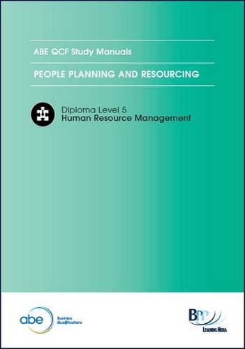 ABE People Planning and Resourcing: Study Text