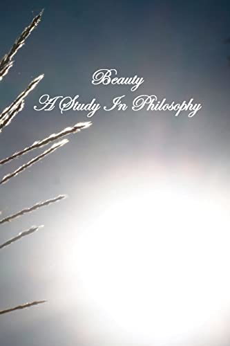 Beauty A Study In Philosophy