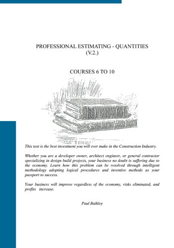Professional Estimating -Quantities