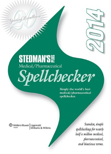 Stedman's Plus Version 2014 Medical/Pharmaceutical Spellchecker (Standard