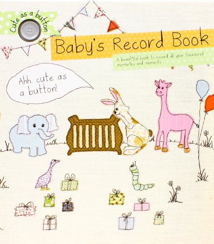 Baby's Record Book (Cute As A Button)