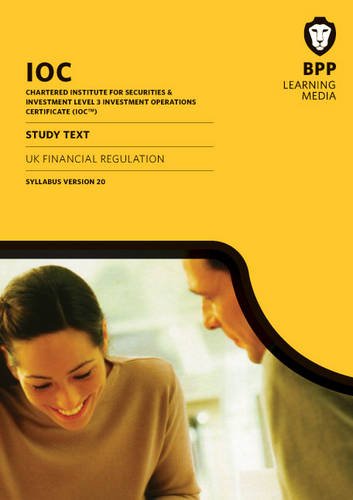 IOC UK Financial Regulation Syllabus Version 20: Study Text