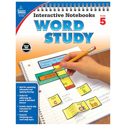 Interactive Notebooks Word Study, Grade 5