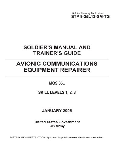 Soldier Training Publication STP 9-35L13-SM-TG Soldier’s Manual and Trainer’s Guide Avionic Communications Equipment Repairer MOS 35L Skill Levels 1, 2, 3