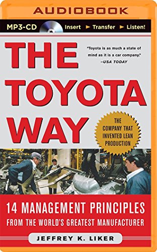 The Toyota Way: 14 Management Principles from the World's Greatest Manufacturer