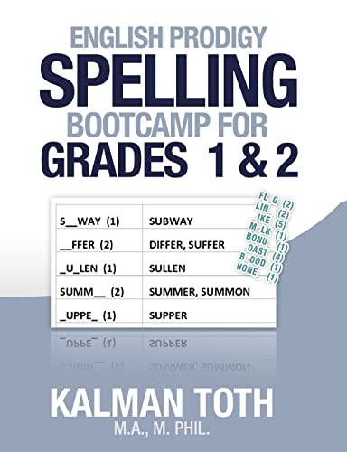 English Prodigy Spelling Bootcamp For Grades 1 & 2