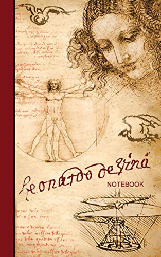 Leonardo da Vinci Notebook: Drawings and Sketches (cuaderno / portable / gift)
