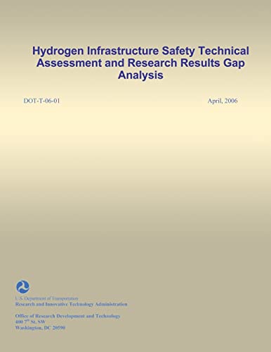 Hydrogen Infrastructure Safety Technical Assessment and Research Results Gap Analysis