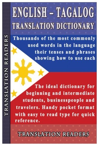 English Tagalog Translation Dictionary and Phrasebook