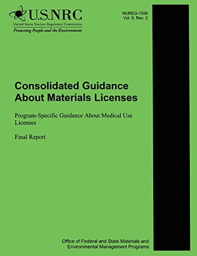 Consolidated Guidance About Material Licenses: Program-specific Guidance About Medical Use Licenses