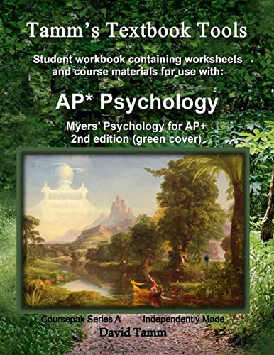 Myers' Psychology for AP: Relevant Daily Assignments Tailor Made for the Myers Text (Tamm's Textbook Tools)