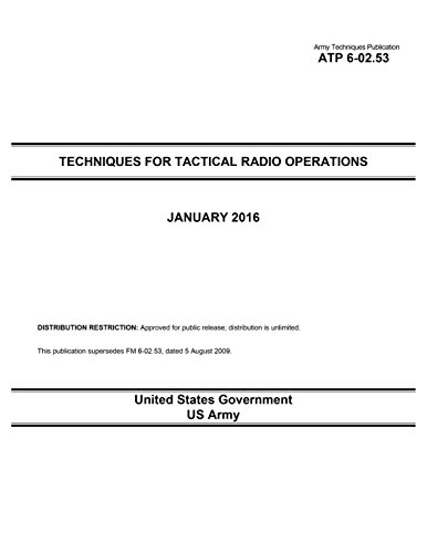 Army Techniques Publication ATP 6-02.53 Techniques for Tactical Radio Operations January 2016