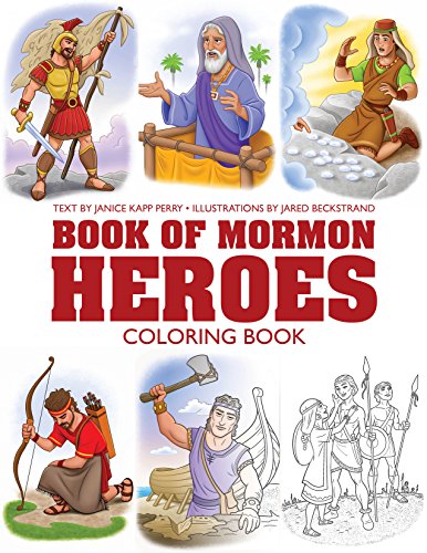 My Book of Mormon Heroes Coloring Book