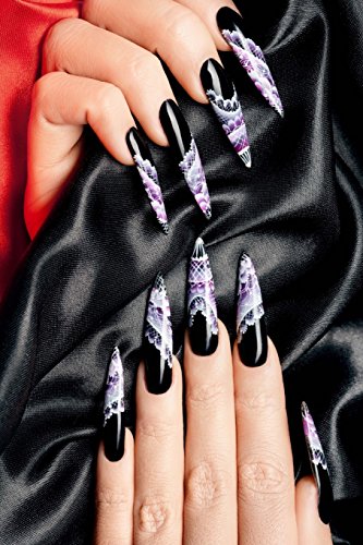 Nail Art Journal Fingernail Polish: Lined Notebook/Diary