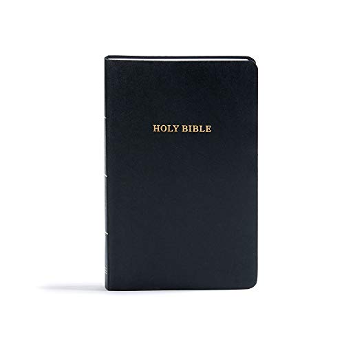 KJV Gift and Award Bible, Black Imitation Leather, KJV Holy Bible, Red Letter, Pure Cambridge Text, Presentation Page, Easy-to-Read Bible MCM Type
