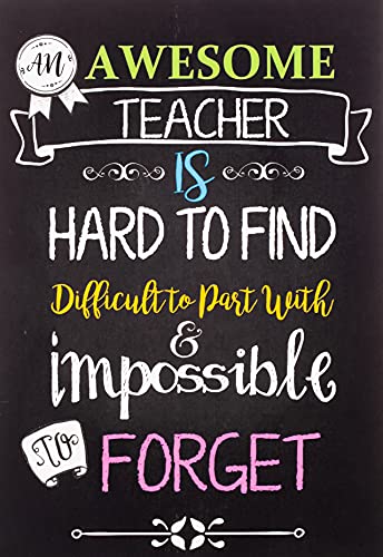 Teacher Notebook: An Awesome Teacher Is ~ Journal or Planner for Teacher Gift: Great for Teacher Appreciation/Thank You/Retirement/Year End Gift (Inspirational Notebooks for Teachers, Band 2)