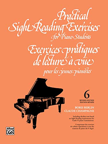 Sight Reading Exercises for Piano Students-Bk 6