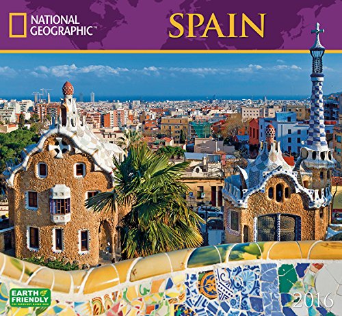 Spain National Geographic 2016 Wall Calendar