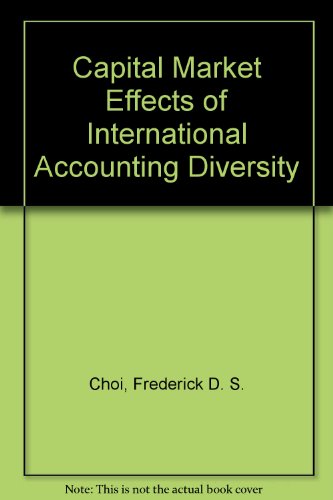 The Capital Market Effects of International Accounting Diversity