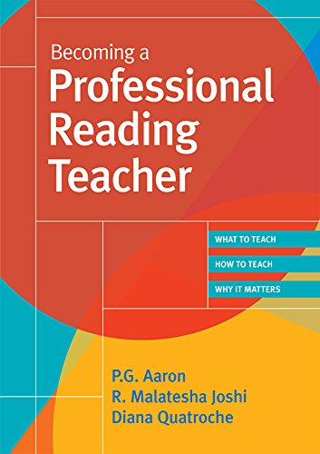 Becoming A Professional Reading Teacher