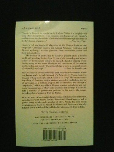 A Tempest: Based on Shakespeare's the Tempest : Adaptation for a Black Theatre