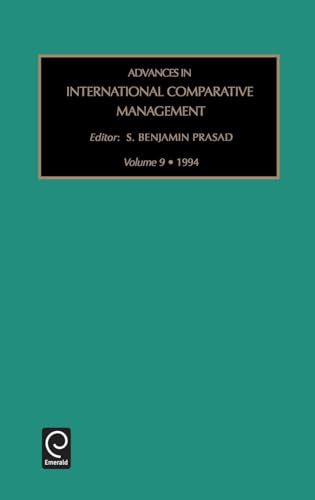 Advances in International Comparative Management
